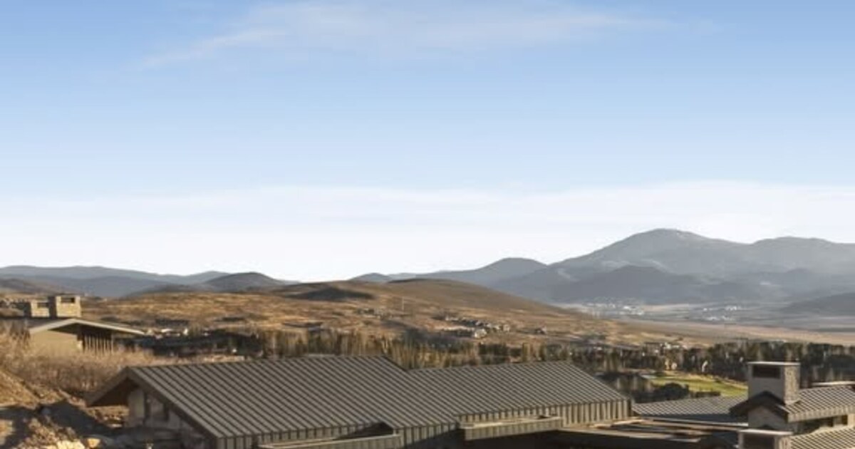 Active concrete work at a Bailey Construction custom home in Park City