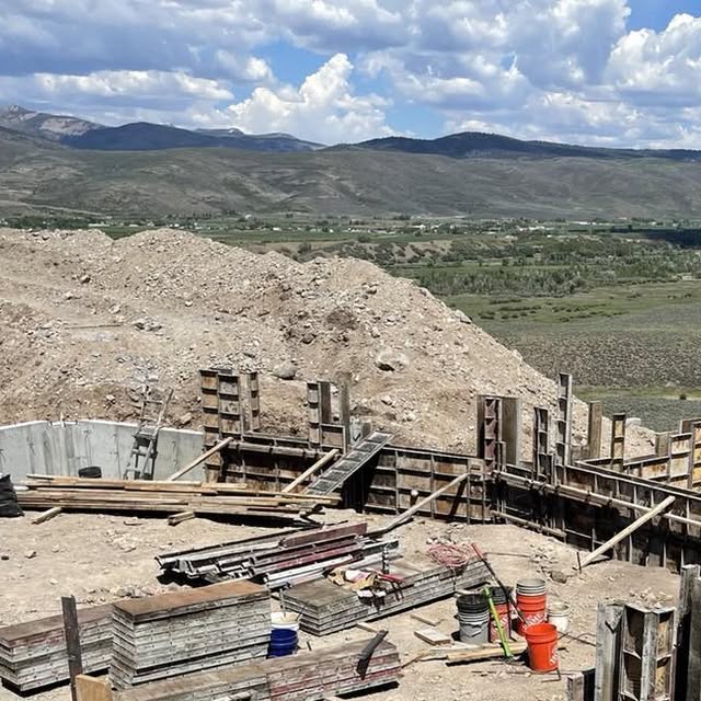 Foundation concrete project